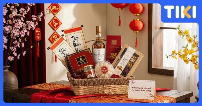 Giỏ Quà Tết Cho Sếp: Sang Trọng, Dễ Chọn, Đúng Chuẩn Công Sở