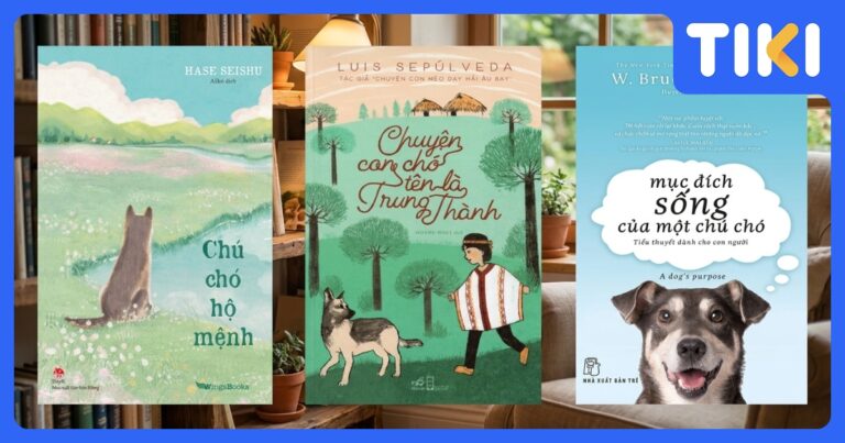 Top 10 những cuốn sách hay về chó cảm động và kiến thức