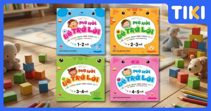 Top 15+ sách cho bé 3 tuổi giúp con phát triển toàn diện
