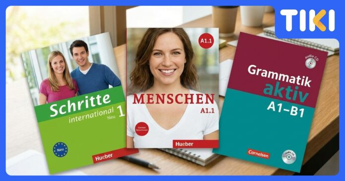 Top 7 Sách Học Tiếng Đức Cho Người Mới Bắt Đầu: Chinh Phục Ngữ Pháp A1