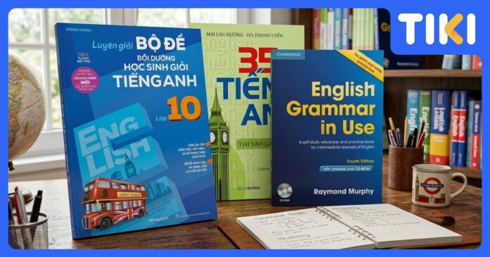 Top 16+ sách luyện thi chuyên anh hay nhất vào lớp 10