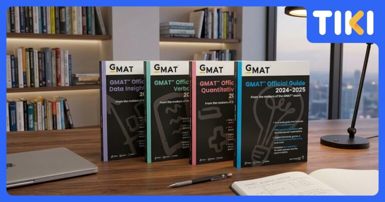 Top 12+ sách luyện thi gmat hiệu quả nhất 2025