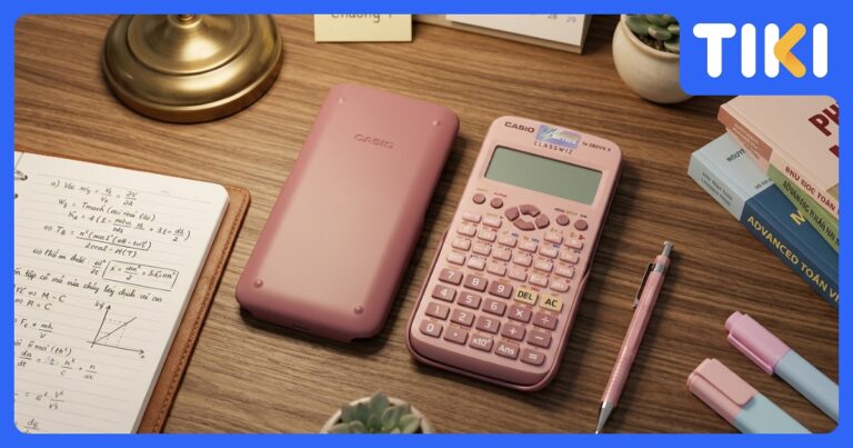 Top 9 máy tính Casio màu hồng tốt nhất và cách chọn 2025