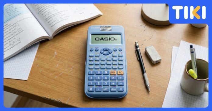 Top 4 máy tính casio màu xanh dương chính hãng đáng mua 2026