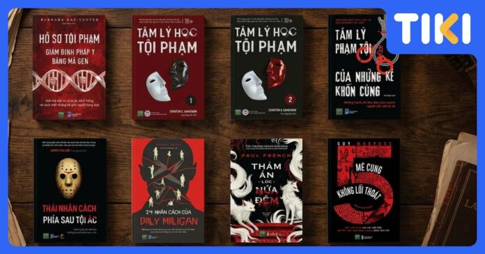 Top 10 sách tâm lý học tội phạm: Vén màn bí ẩn tâm trí kẻ ác