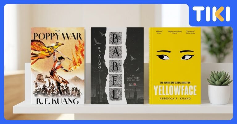 Review top sách của R. F. Kuang: Tráng ca bi phẫn và ma thuật sắc lạnh