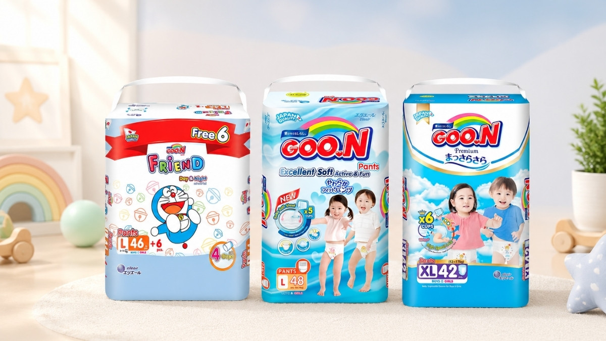 Chọn đúng dòng tã cho bé