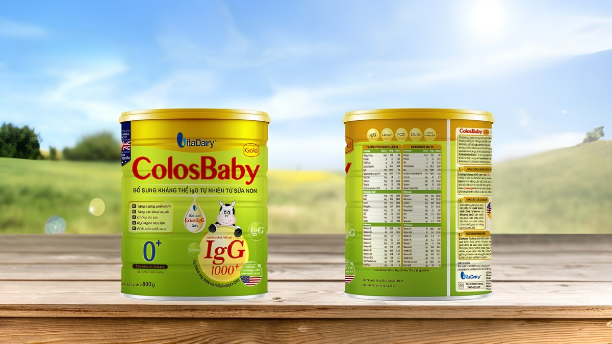 Sữa ColosBaby giàu chất dinh dưỡng