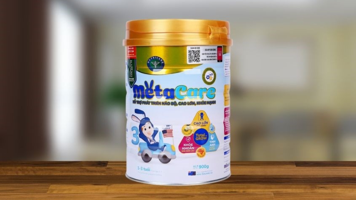 Sữa có vị ngọt thanh tự nhiên nhờ thành phần đường lactose