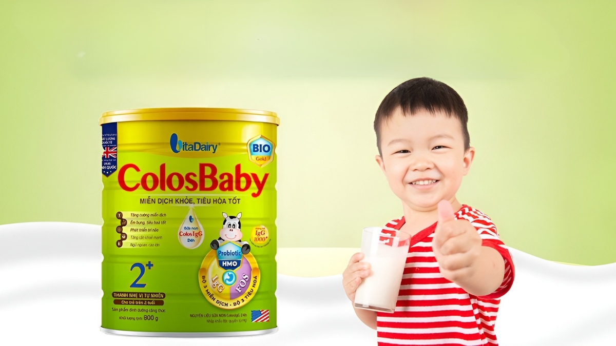 ColosBaby Gain có công thức giàu năng lượng