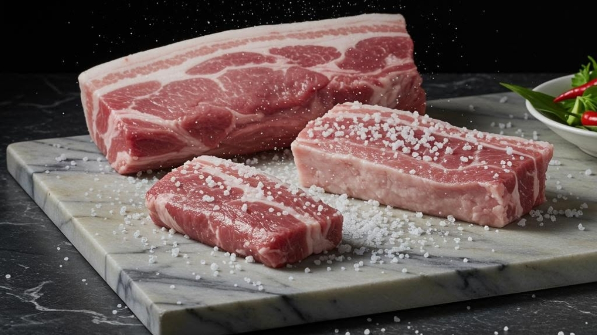 Ướp muối ngay từ đầu