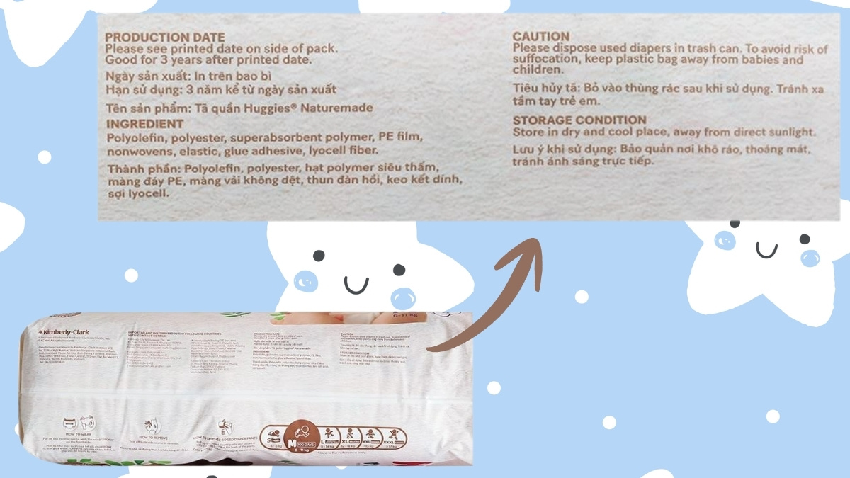 Hàng chính hãng luôn có bao bì in ấn sắc nét, đầy đủ thông tin