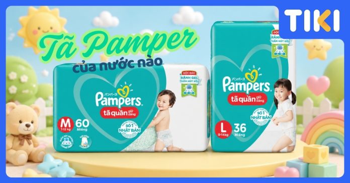 Tã Pampers của nước nào