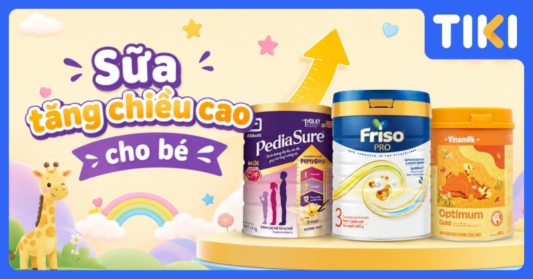 Top 5 sữa tăng chiều cao cho bé: Đánh giá chi tiết và lựa chọn
