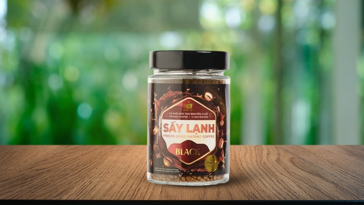 Nhận biết nhanh cà phê sấy lạnh ngay trên bao bì