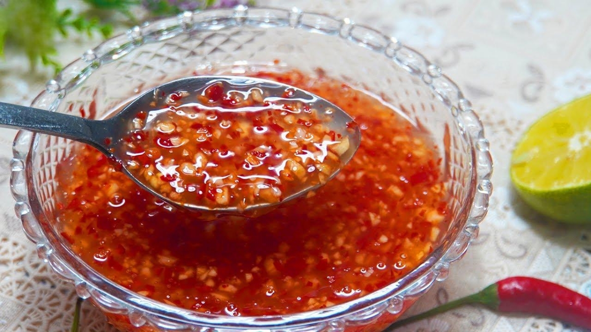 Nấu nước mắm chua ngọt kẹo đặc bảo quản được lâu