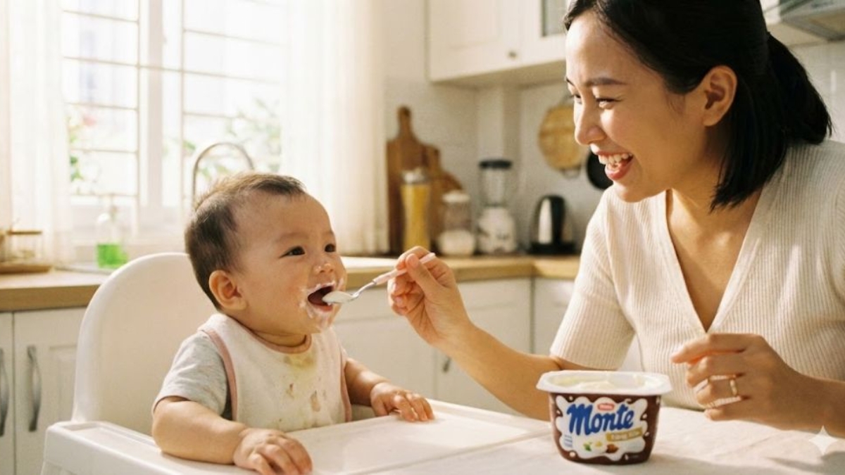 Việc nên cho bé ăn váng sữa vào lúc nào trong ngày đóng vai trò quyết định