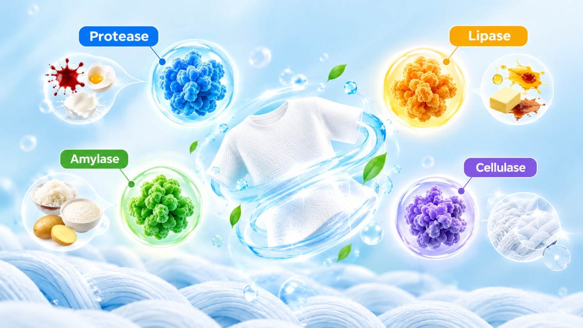 Mỗi loại enzyme đảm nhận một vai trò khác nhau