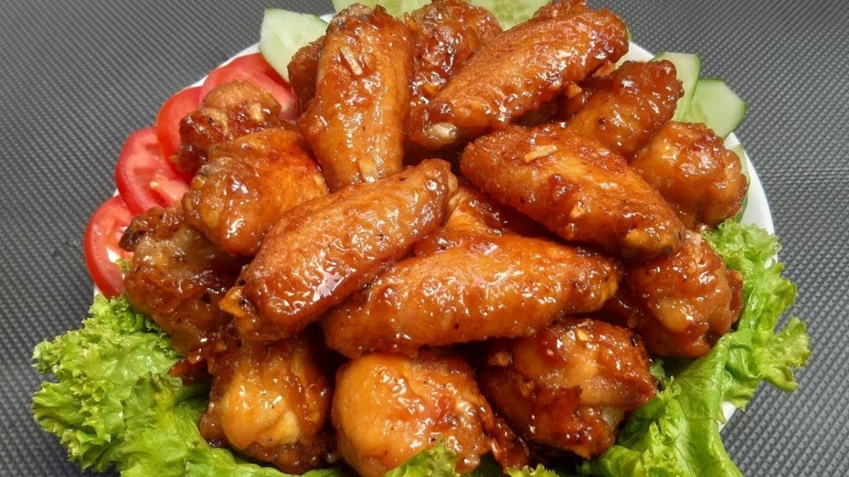 Cánh gà chiên mắm chua ngọt