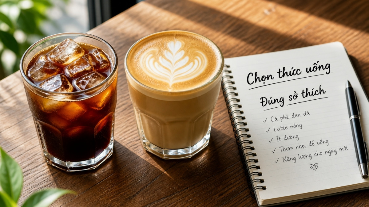 Chọn cà phê theo sở thích cá nhân