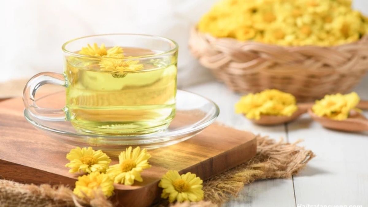 Trà hoa cúc có thể thưởng thức vào nhiều thời điểm trong ngày
