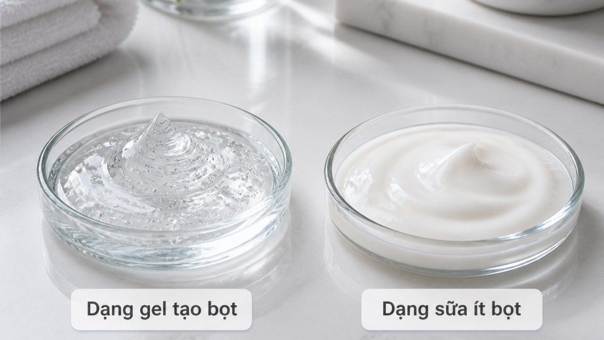Lưu ý về độ pH và kết cấu khi chọn sữa rửa mặt cho nam