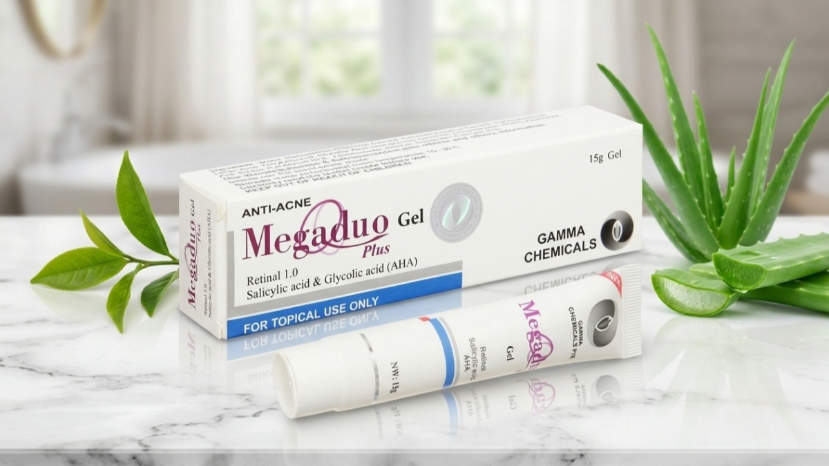 Gel trị mụn Megaduo hỗ trợ mờ thâm và dịu nhẹ