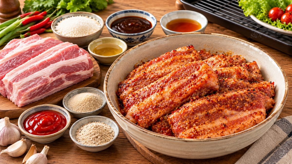 Ướp thịt nướng kiểu BBQ
