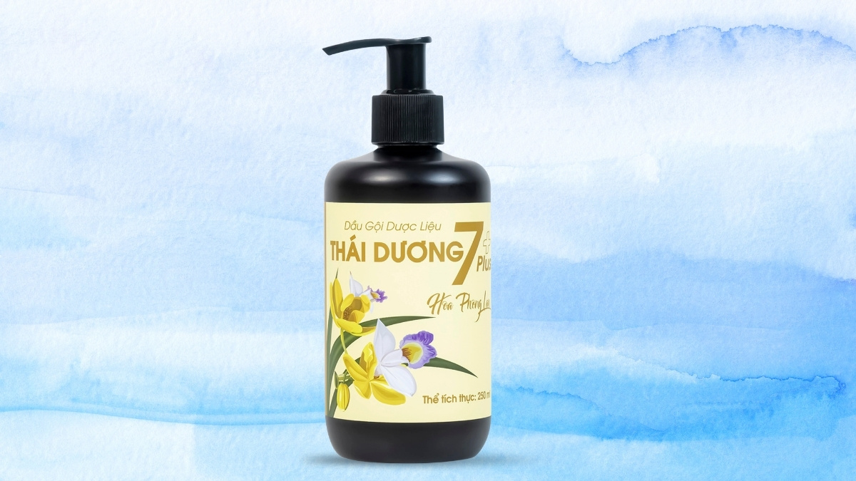 Dầu gội Dược liệu Thái Dương 7 Plus