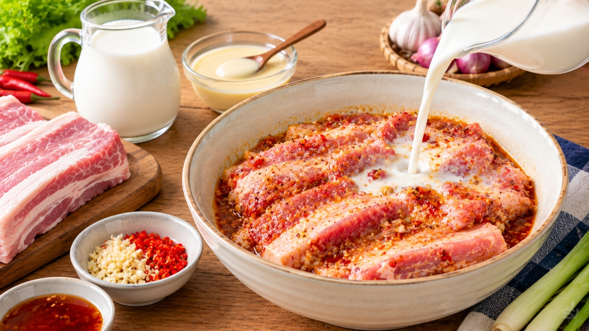 Có thể thêm sữa tươi không đường hoặc một lượng nhỏ sữa đặc