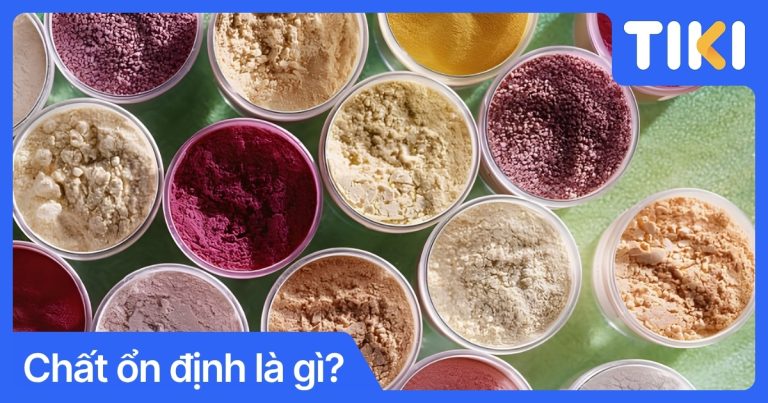 Chất ổn định là gì? Giải mã phụ gia trong thực phẩm hàng ngày