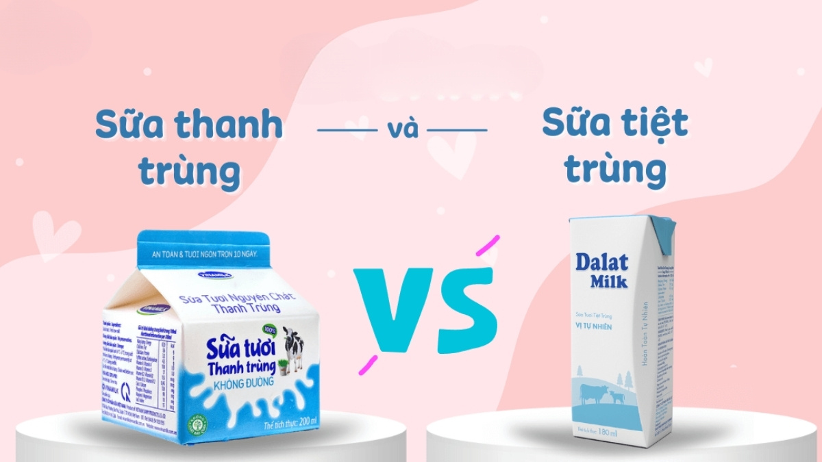 Sữa thanh trùng và tiệt trùng khác nhau về công nghệ xử lý
