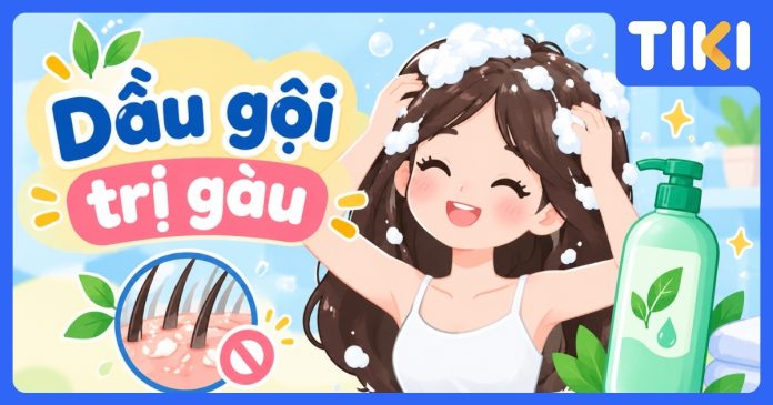 Top dầu gội trị gàu