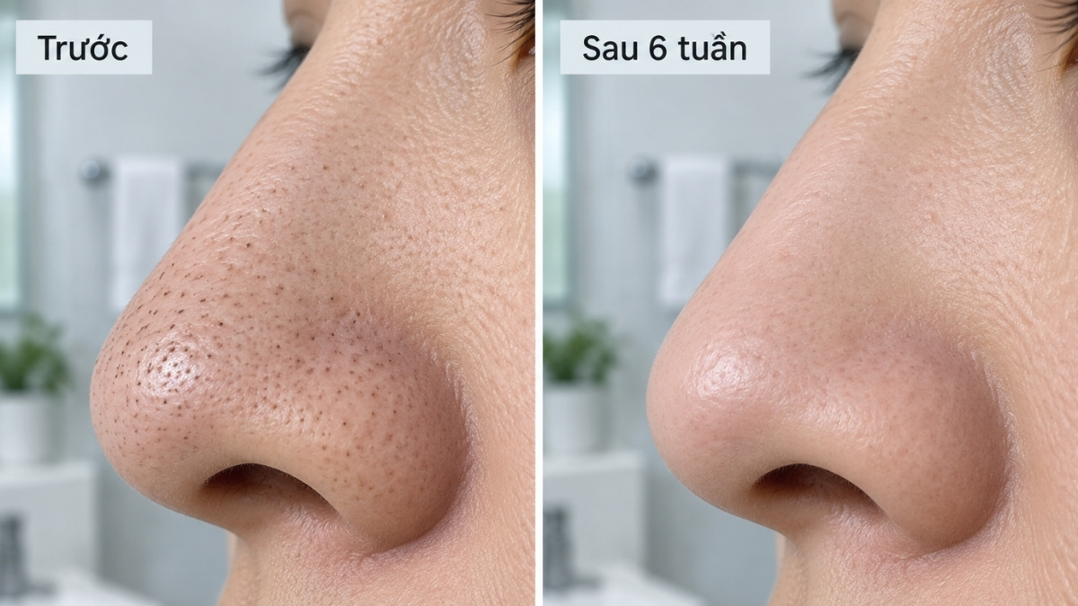 BHA giúp làm sạch sâu và hỗ trợ thu nhỏ lỗ chân lông